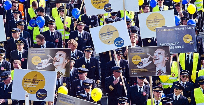 Lufthansa pilots set to go on strike Tuesday